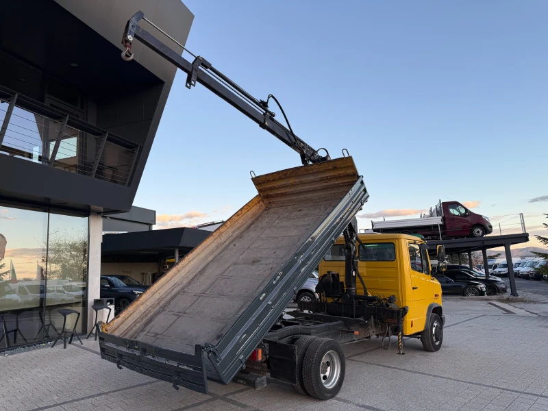 Mercedes-Benz Vario 815d Самосвал + кран Hiab 035-2 3.70м., снимка 8 - Бусове и автобуси - 48693535