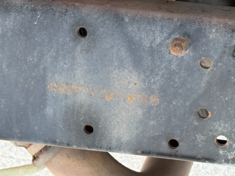 Mercedes-Benz Vario 815d Самосвал + кран Hiab 035-2 3.70м., снимка 11 - Бусове и автобуси - 48693535