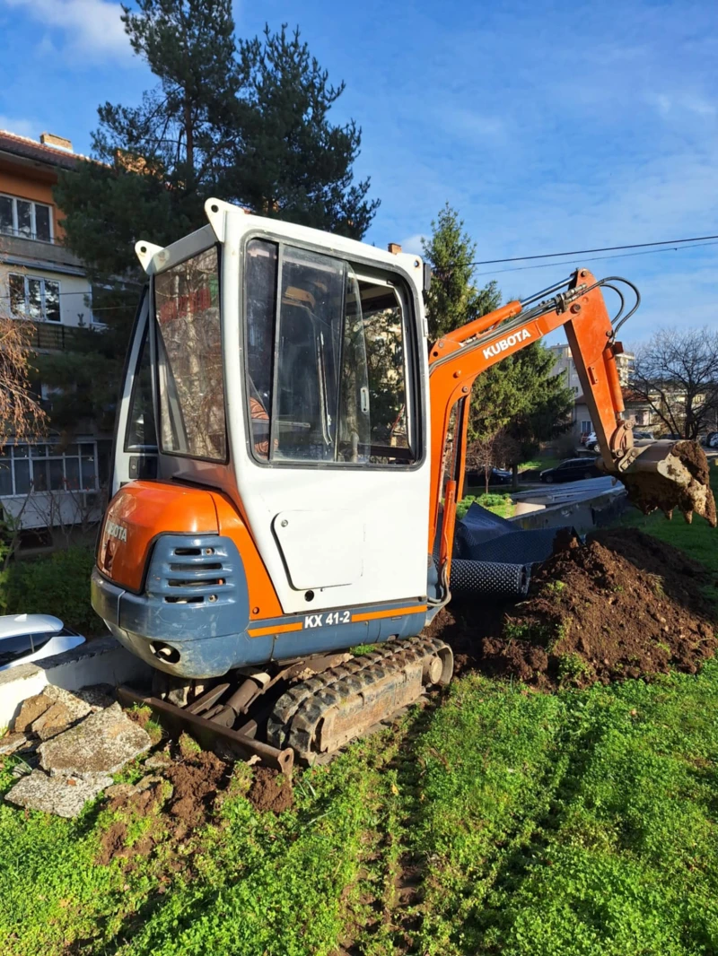 Багер Kubota KX41, снимка 9 - Индустриална техника - 52860230