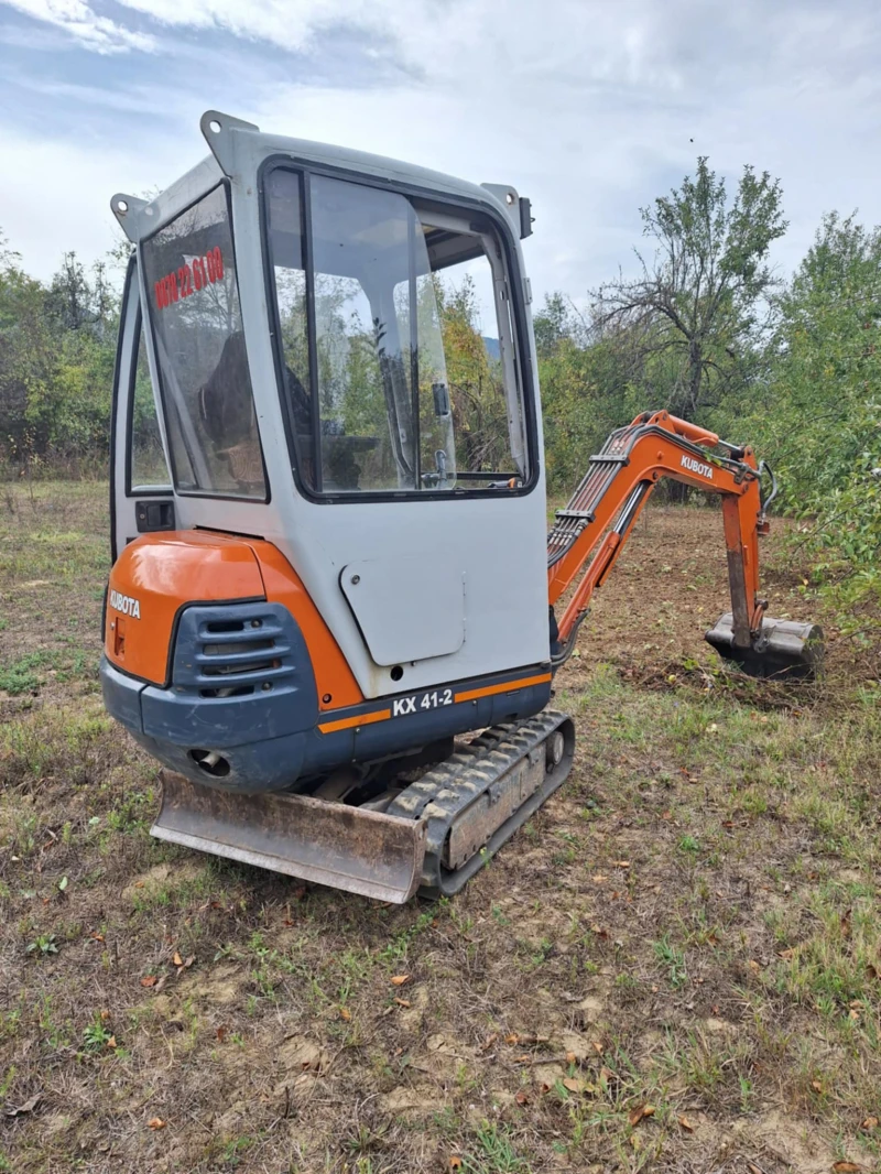 Багер Kubota KX41, снимка 4 - Индустриална техника - 52860230