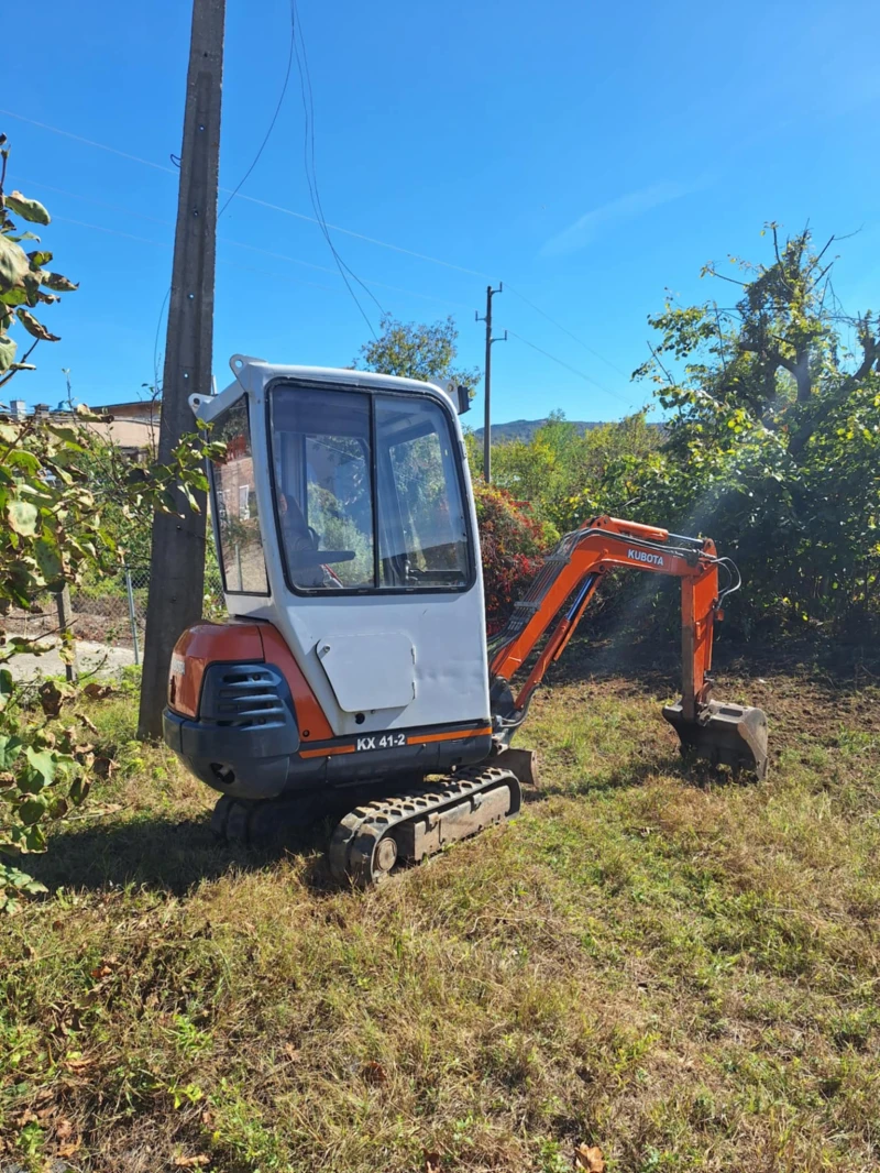 Багер Kubota KX41, снимка 8 - Индустриална техника - 52860230