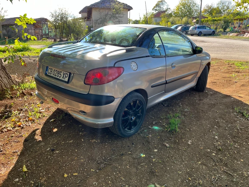 Peugeot 206 206cc, снимка 4 - Автомобили и джипове - 47569236