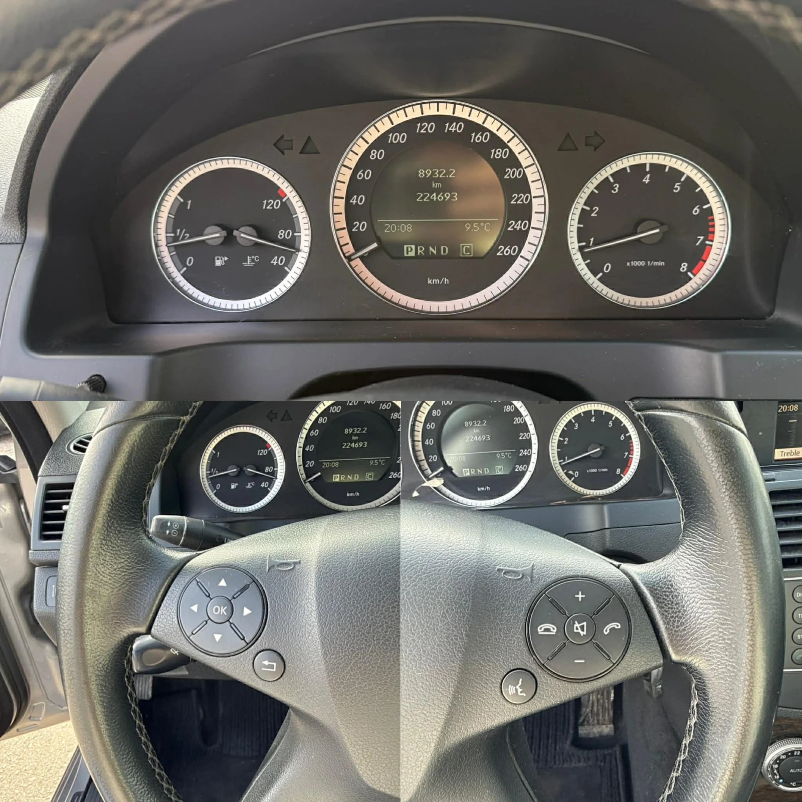 Mercedes-Benz C 200 i-184к.с. Германия, снимка 11 - Автомобили и джипове - 53738839