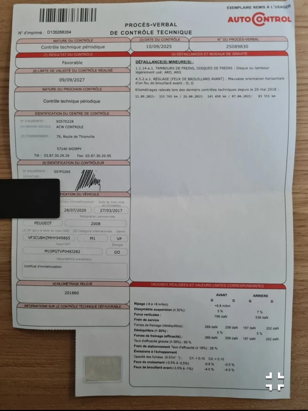 Peugeot 2008 1.6 HDI CROSSWAY Пълна сервизна история, снимка 17 - Автомобили и джипове - 53792250