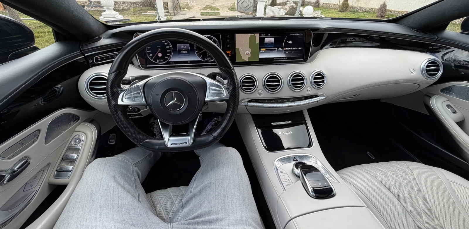 Mercedes-Benz S 500 6.3 AMG Desingo Swarovski , снимка 15 - Автомобили и джипове - 53879329