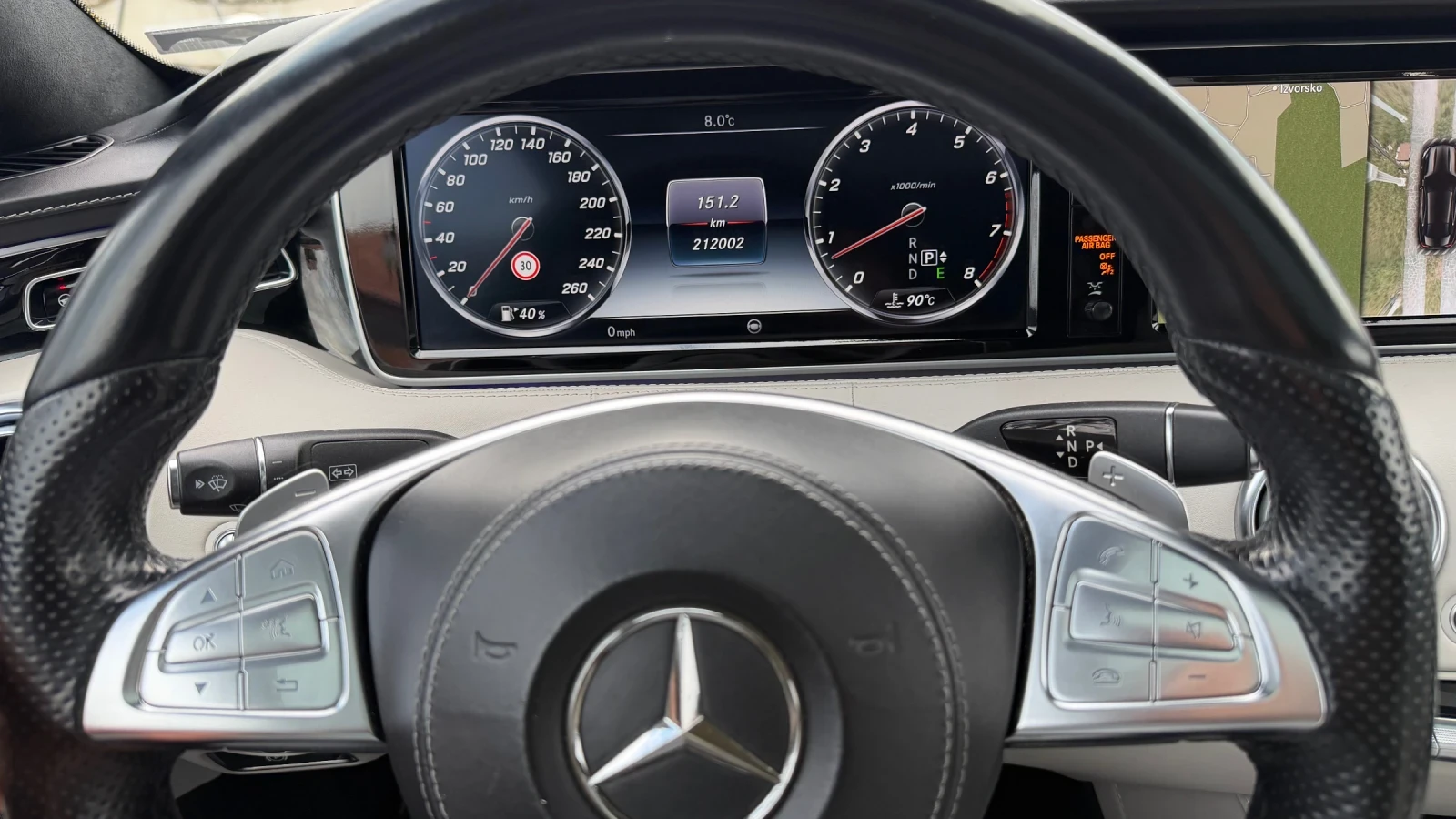 Mercedes-Benz S 500 6.3 AMG Desingo Swarovski , снимка 11 - Автомобили и джипове - 53879329