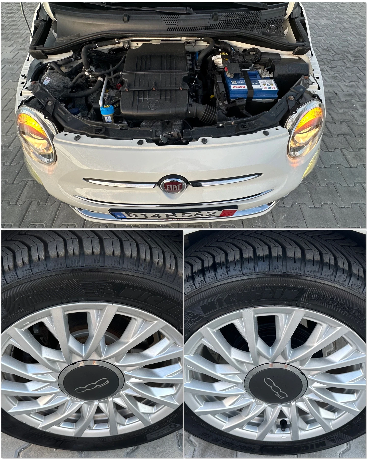 Fiat 500 ЛИЗИНГ! Face lift EURO 6B Klima! внос Италия!, снимка 16 - Автомобили и джипове - 54680371