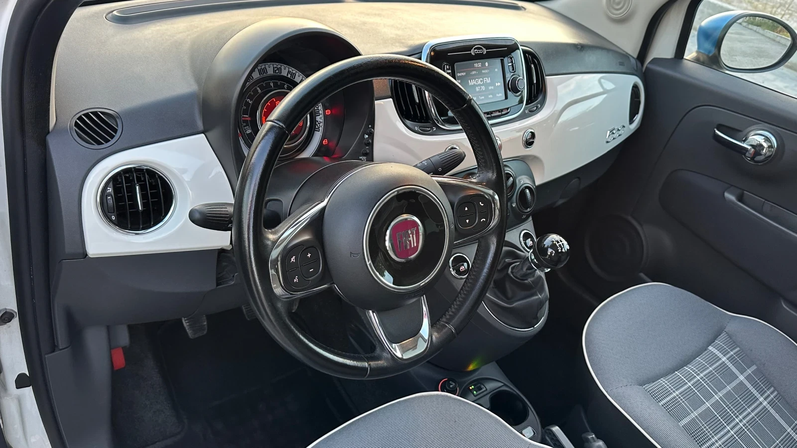 Fiat 500 ЛИЗИНГ! Face lift EURO 6B Klima! внос Италия!, снимка 14 - Автомобили и джипове - 54680371
