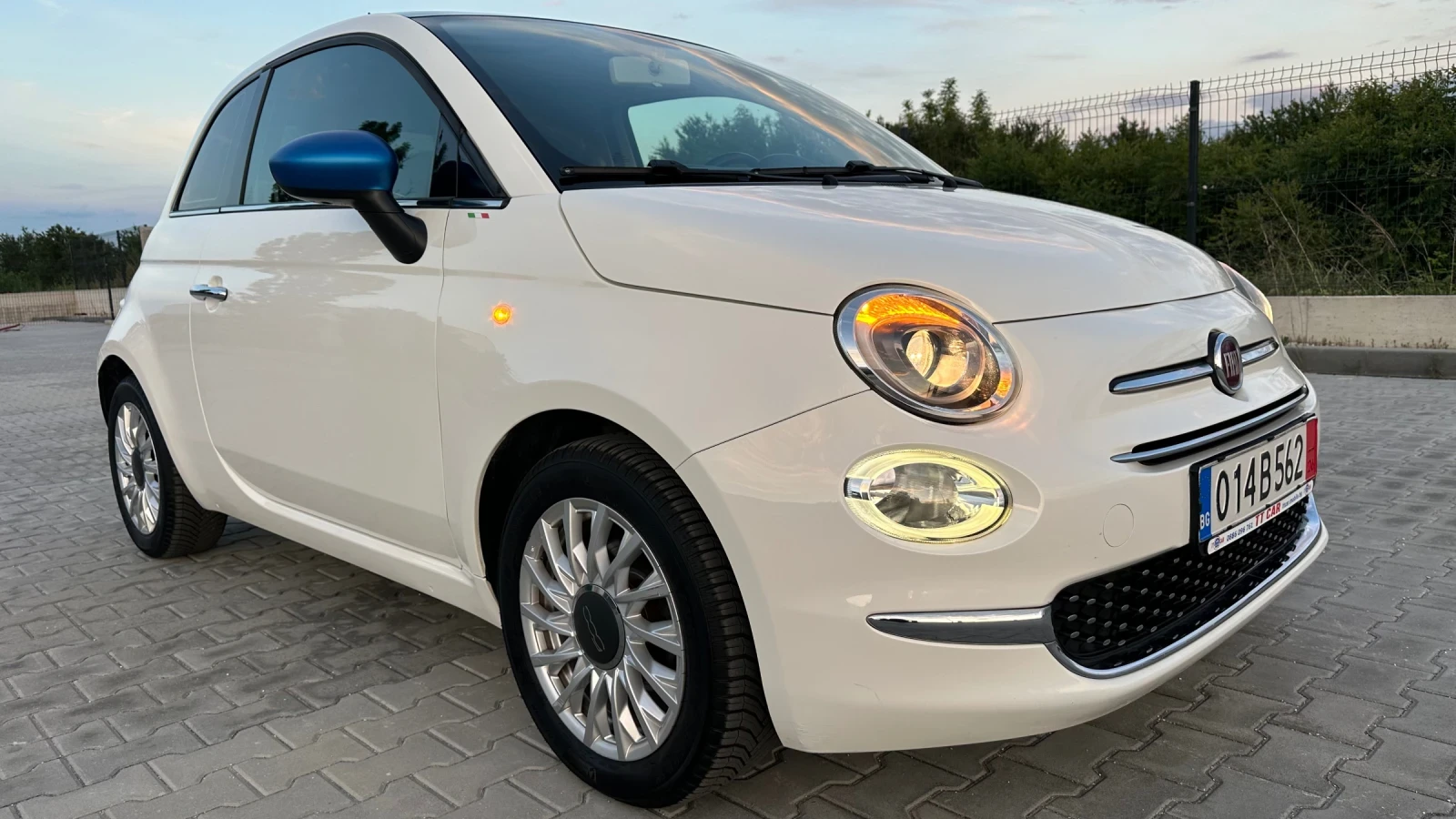 Fiat 500 ЛИЗИНГ! Face lift EURO 6B Klima! внос Италия!, снимка 3 - Автомобили и джипове - 54680371
