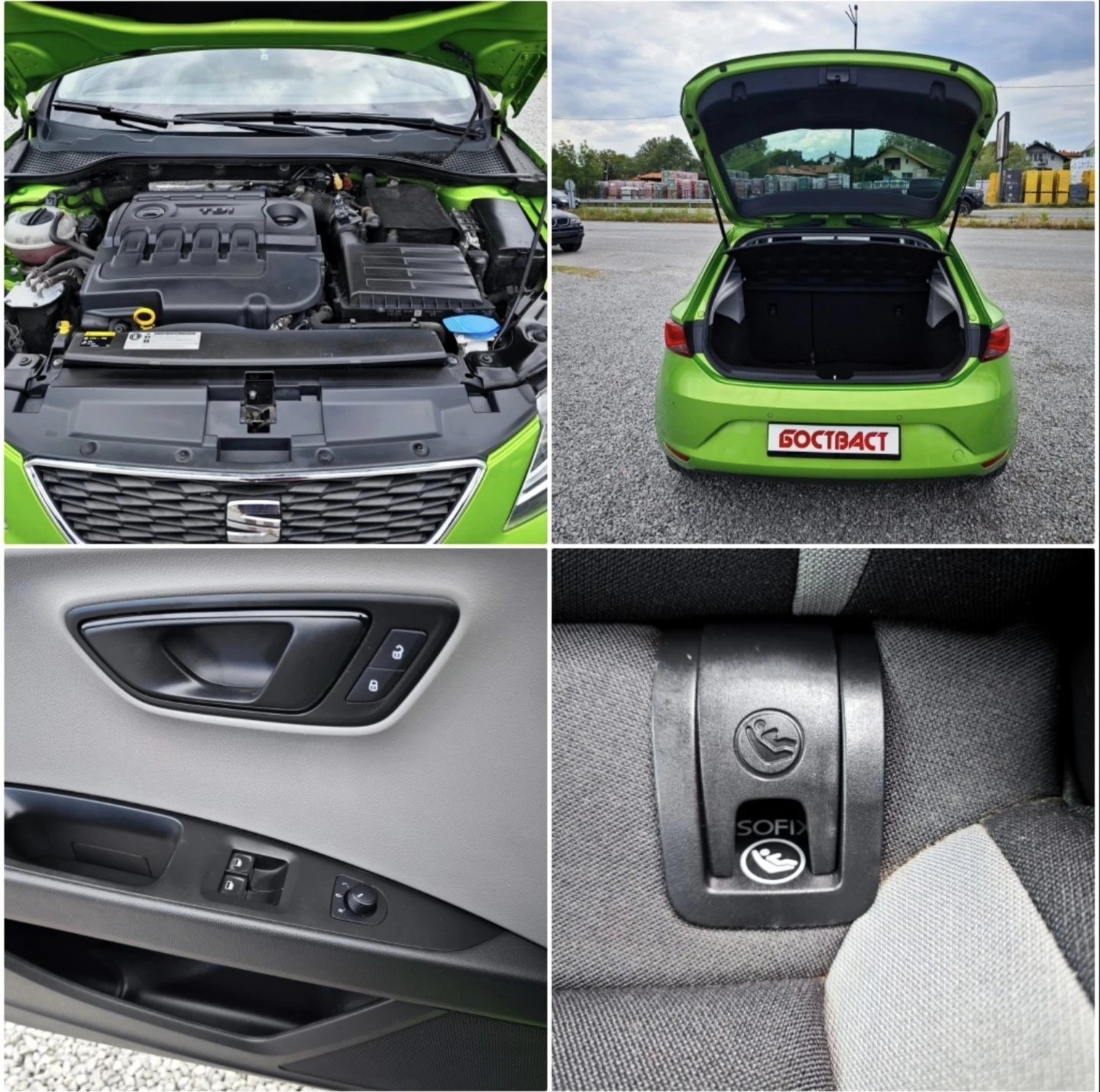 Seat Leon 1.6 TDi, снимка 14 - Автомобили и джипове - 55039093