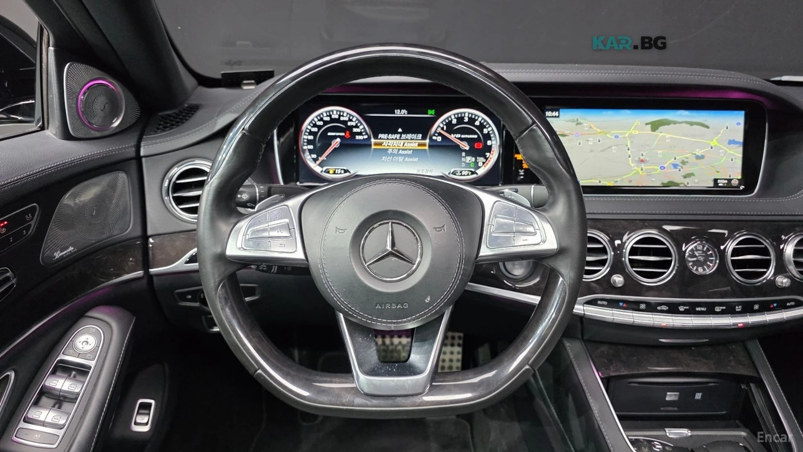 Mercedes-Benz S 63 AMG 4MATIC* HUD* 360* МАСАЖИ* НАВИ* ПАНО, снимка 10 - Автомобили и джипове - 55843919