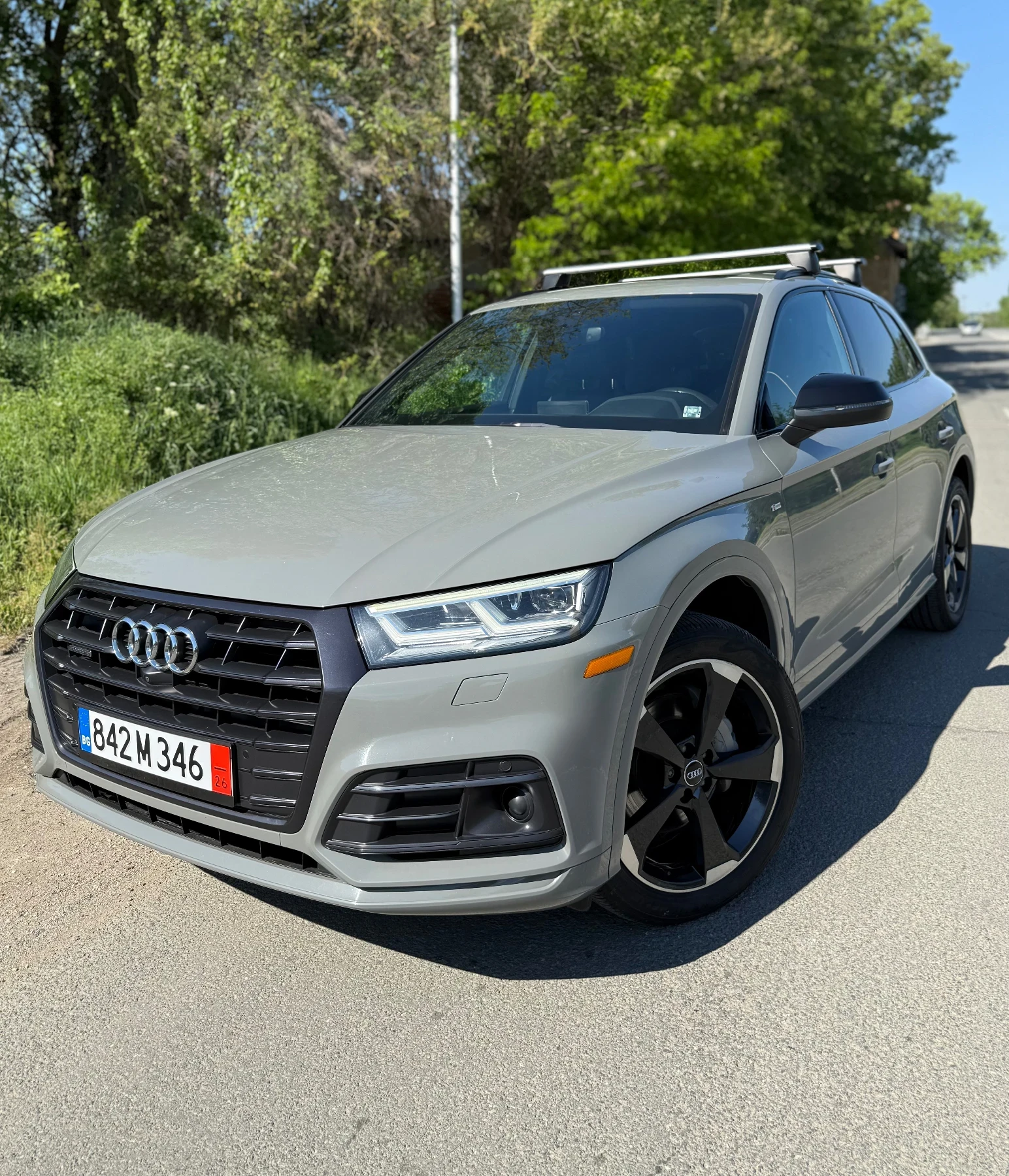 Audi Q5 S-Line Technik Nardo Grey Black Optics 