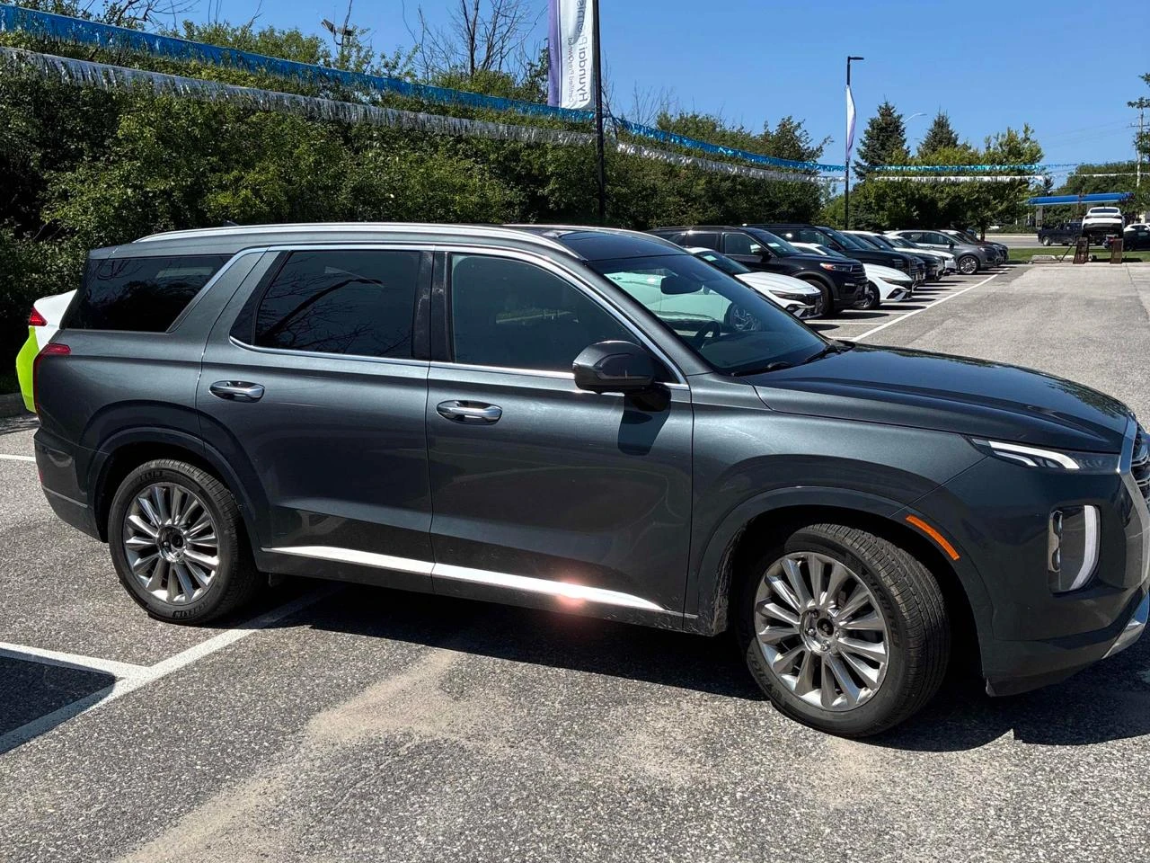 Hyundai Palisade Ultimate* 3.8* Distronic* HeadUp* Обдух* 360* КЛИП, снимка 3 - Автомобили и джипове - 55738707