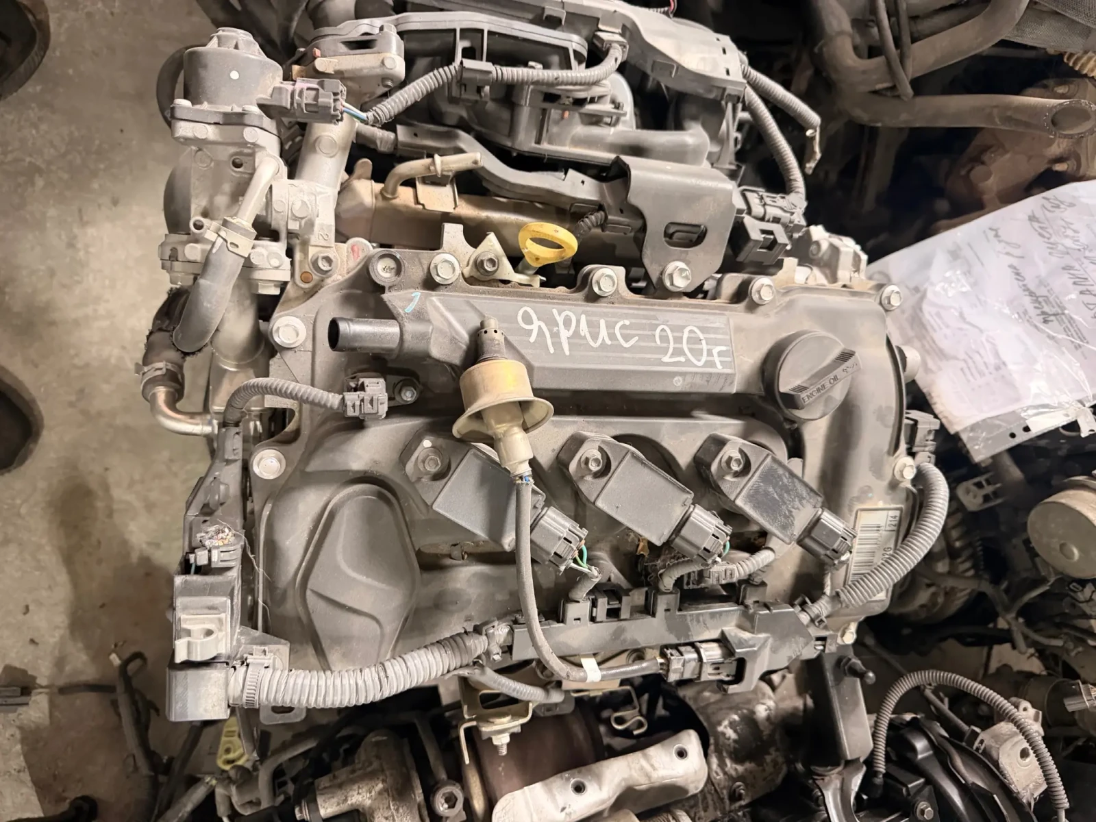 XM15A-P92G Двигател TOYOTA YARIS 1.5HYBRID 2022 M15A