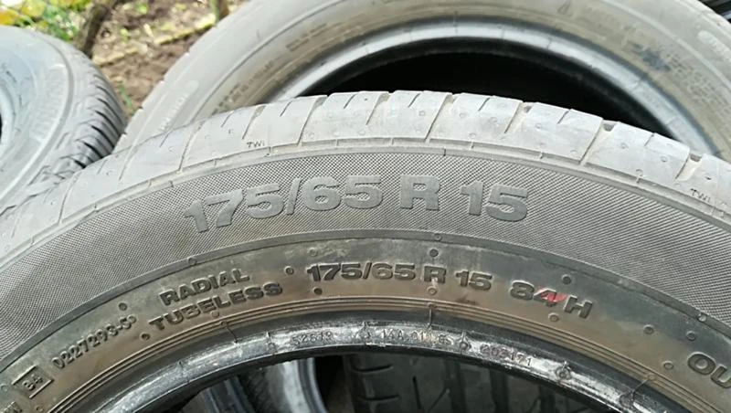 Гуми Летни 175/65R15, снимка 7 - Гуми и джанти - 25087371