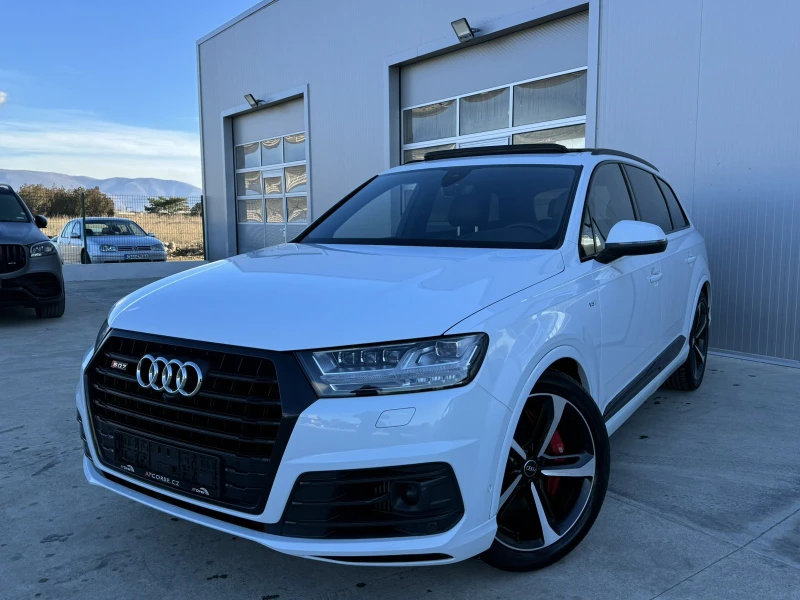 Audi SQ7 V8* 435ps* MATRIX* 7места* BOSE* 360* Head UP* NV*, снимка 1 - Автомобили и джипове - 47804266