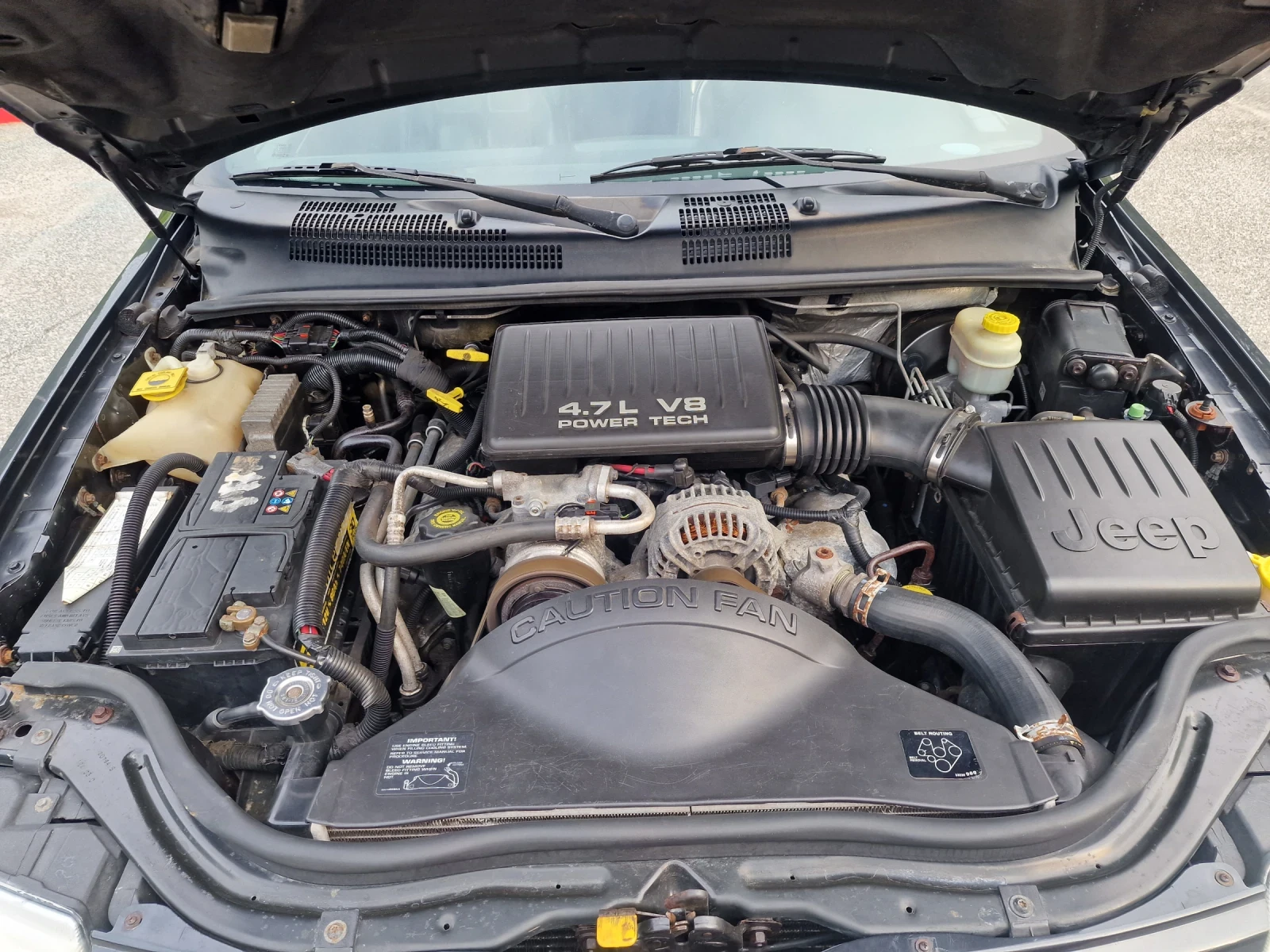 Jeep Grand cherokee 4.7QADRA-DRIVE | Mobile.bg — изображение 15