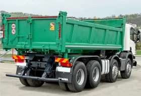 Scania P 380 * САМОСВАЛ 5.70 м + BORDMATIC * 8x4 * ЛИЗИНГ!!!, снимка 3