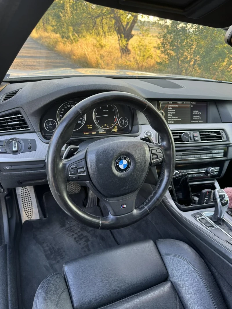 BMW 535 ОБСЛУЖЕН ДВИГАТЕЛ ЗАПАЗЕНА ТОП СЪСТОЯНИЕ , снимка 14 - Автомобили и джипове - 53130107