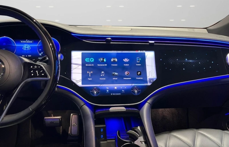 Mercedes-Benz EQS 680 SUV/MAYBACH/NIGHT SERIES/TWO-TONE/FIRST CLASS/, снимка 12 - Автомобили и джипове - 53189612