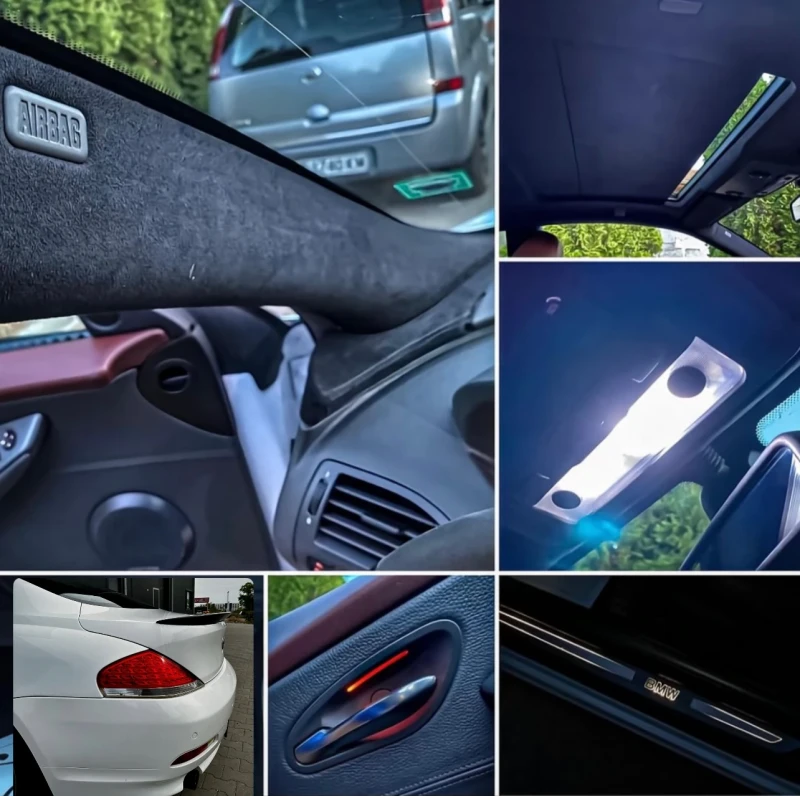 BMW 645 (ВИДЕО)  * NAVI* * ПАНОРАМА* * РЕКАРО* * ПОДГРЕВ* , снимка 10 - Автомобили и джипове - 53327430