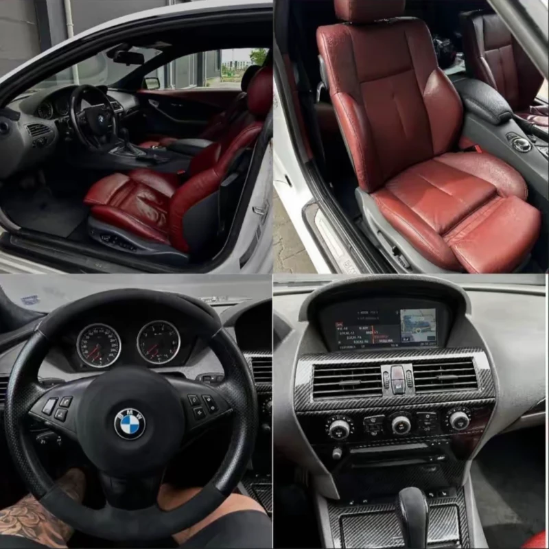 BMW 645 (ВИДЕО)  * NAVI* * ПАНОРАМА* * РЕКАРО* * ПОДГРЕВ* , снимка 9 - Автомобили и джипове - 53327430