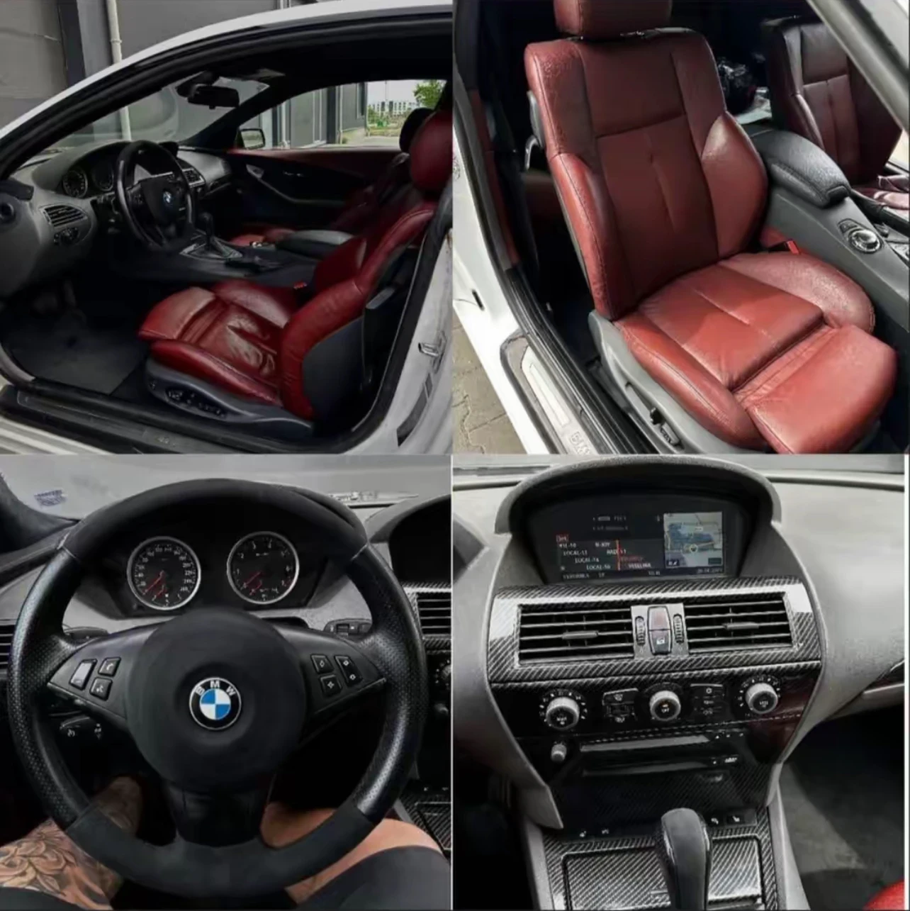 BMW 645 (ВИДЕО)  * NAVI* * ПАНОРАМА* * РЕКАРО* * ПОДГРЕВ*  - изображение 9