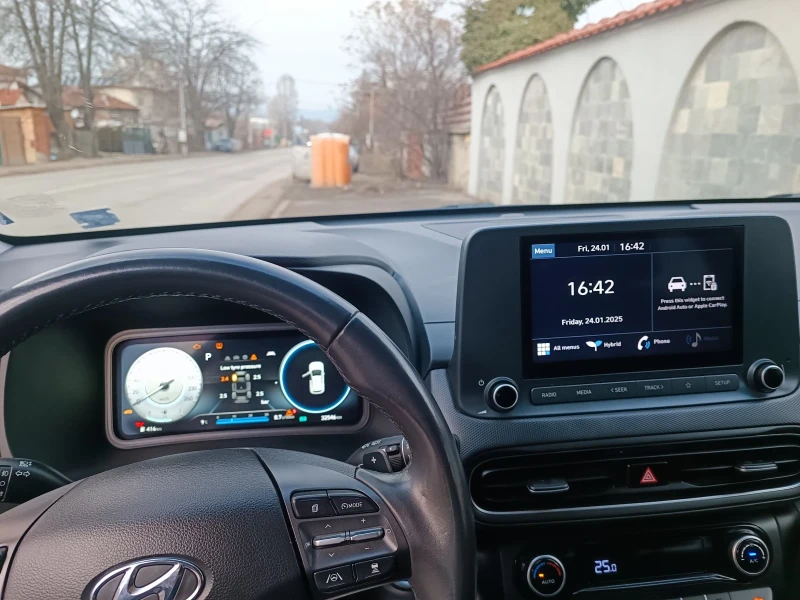 Hyundai Kona Хибрид, снимка 16 - Автомобили и джипове - 48825066