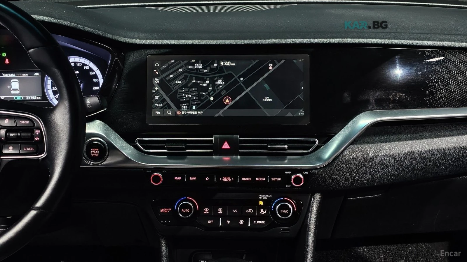 Kia Niro 1.6 HYBRID* PRESTIGE* КОЖА* ПОДГРЕВ* , снимка 14 - Автомобили и джипове - 54970242