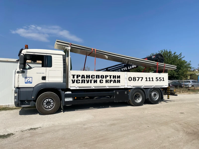 Man Tga 26.480 hiab 166, снимка 4 - Камиони - 48371757