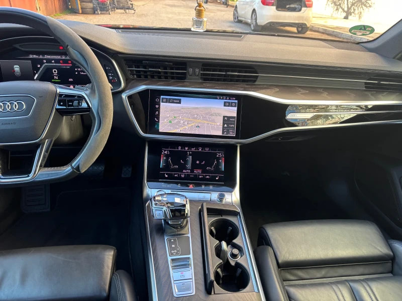 Audi A6 3х S Line/ Matrix/ 360 3D камера/ Дистроник/ , снимка 9 - Автомобили и джипове - 52594729