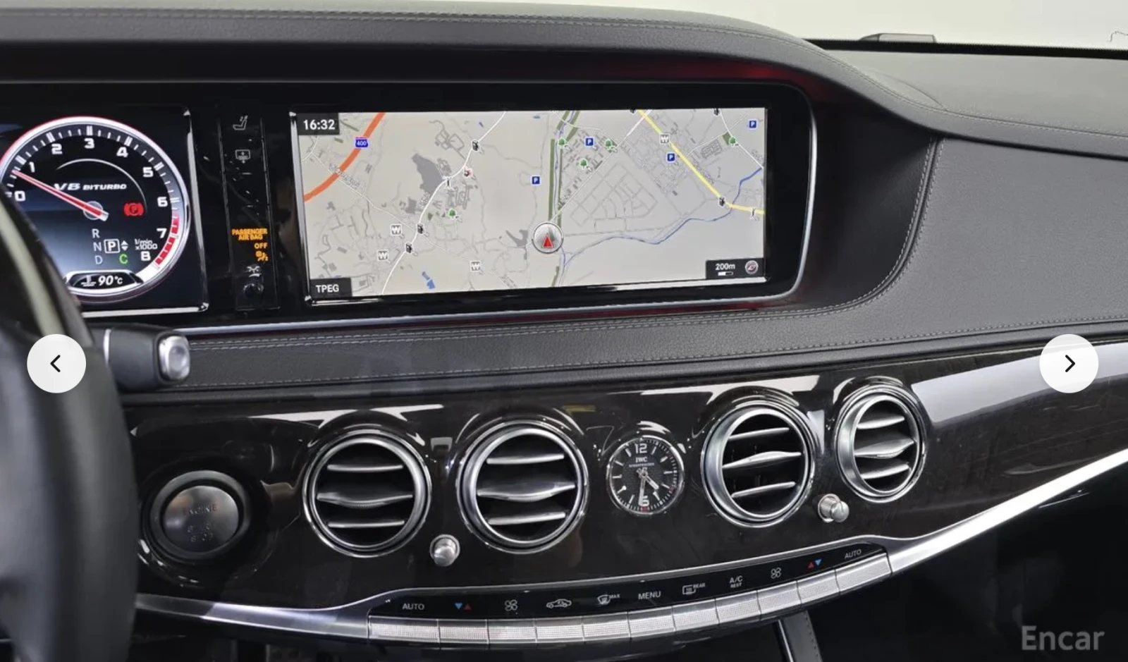 Mercedes-Benz S 63 AMG 4MATIC* ПОДГРЕВ* ОБДУХВАНЕ* ДИСТОРНИК* 3D* BURMEST, снимка 9 - Автомобили и джипове - 54031322