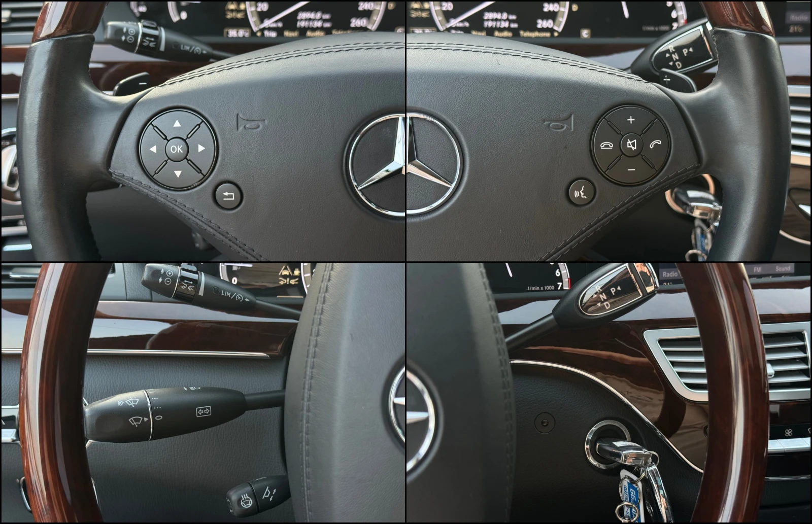 Mercedes-Benz S 500 S 500 Long ! 4matic ! FaceLift !, снимка 16 - Автомобили и джипове - 55655939