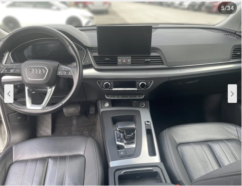 Audi Q5 2.0T* S* LINE* MATRIX* ДИГИТАЛНО* ТАБЛО* BLACK* OP, снимка 9 - Автомобили и джипове - 52936677