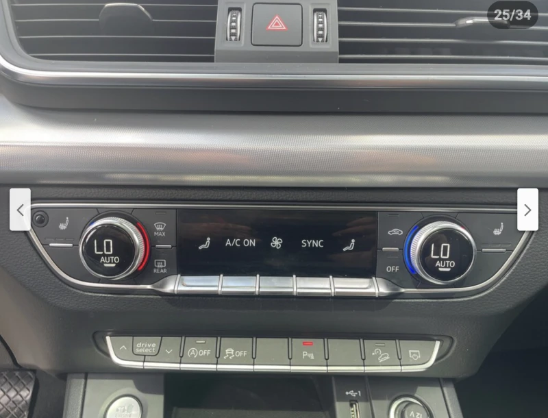 Audi Q5 2.0T* S* LINE* MATRIX* ДИГИТАЛНО* ТАБЛО* BLACK* OP, снимка 11 - Автомобили и джипове - 52936677