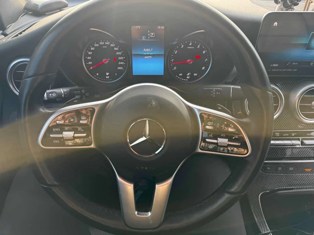 Mercedes-Benz GLC 300 CARFAX/ПАНОРАМА/ПОДГРЕВИ, снимка 8 - Автомобили и джипове - 53836314