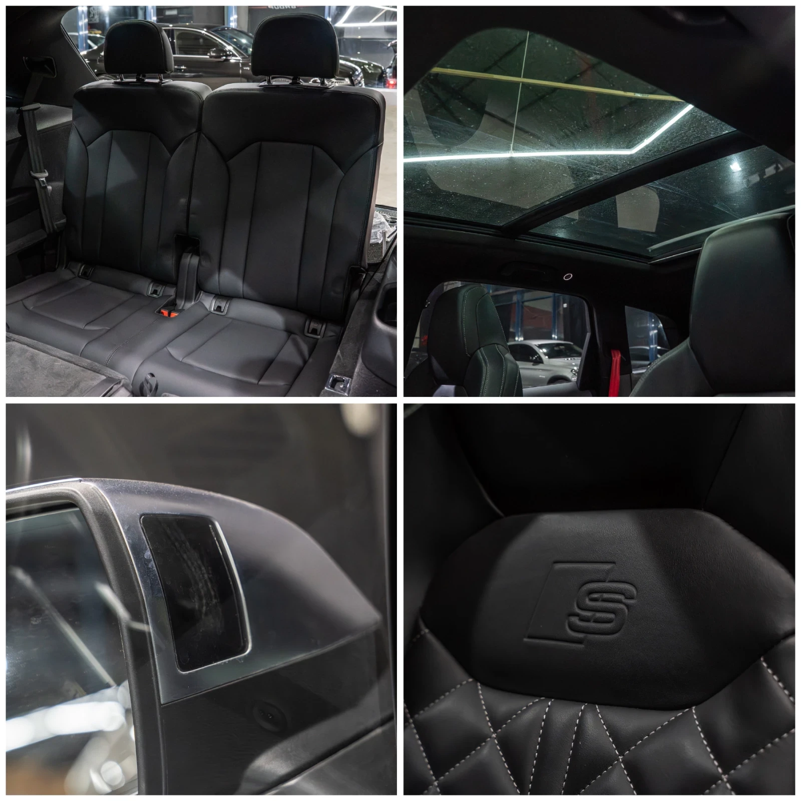 Audi SQ7 4.0TFSI /MATRIX/ 35.000km/PANO/B&O/6+ 1/, снимка 14 - Автомобили и джипове - 55598126