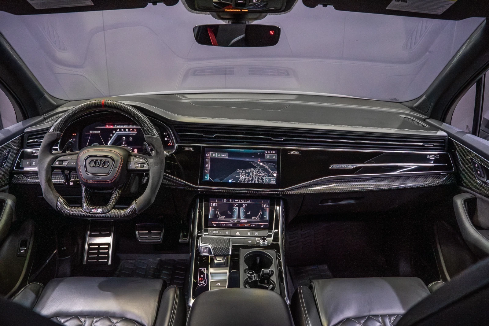 Audi SQ7 4.0TFSI /MATRIX/ 35.000km/PANO/B&O/6+ 1/, снимка 7 - Автомобили и джипове - 55598126