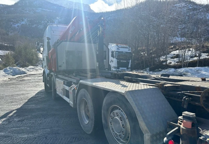 Scania R 480 8x2 с кран HIAB XS 622 HIPRO, снимка 6 - Камиони - 47889083