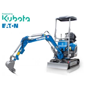 Багер Друга марка ЧИСТО НОВ KUBOTA ДВИГАТЕЛ МИНИ БАГЕР 1.2 ТОНА, снимка 1