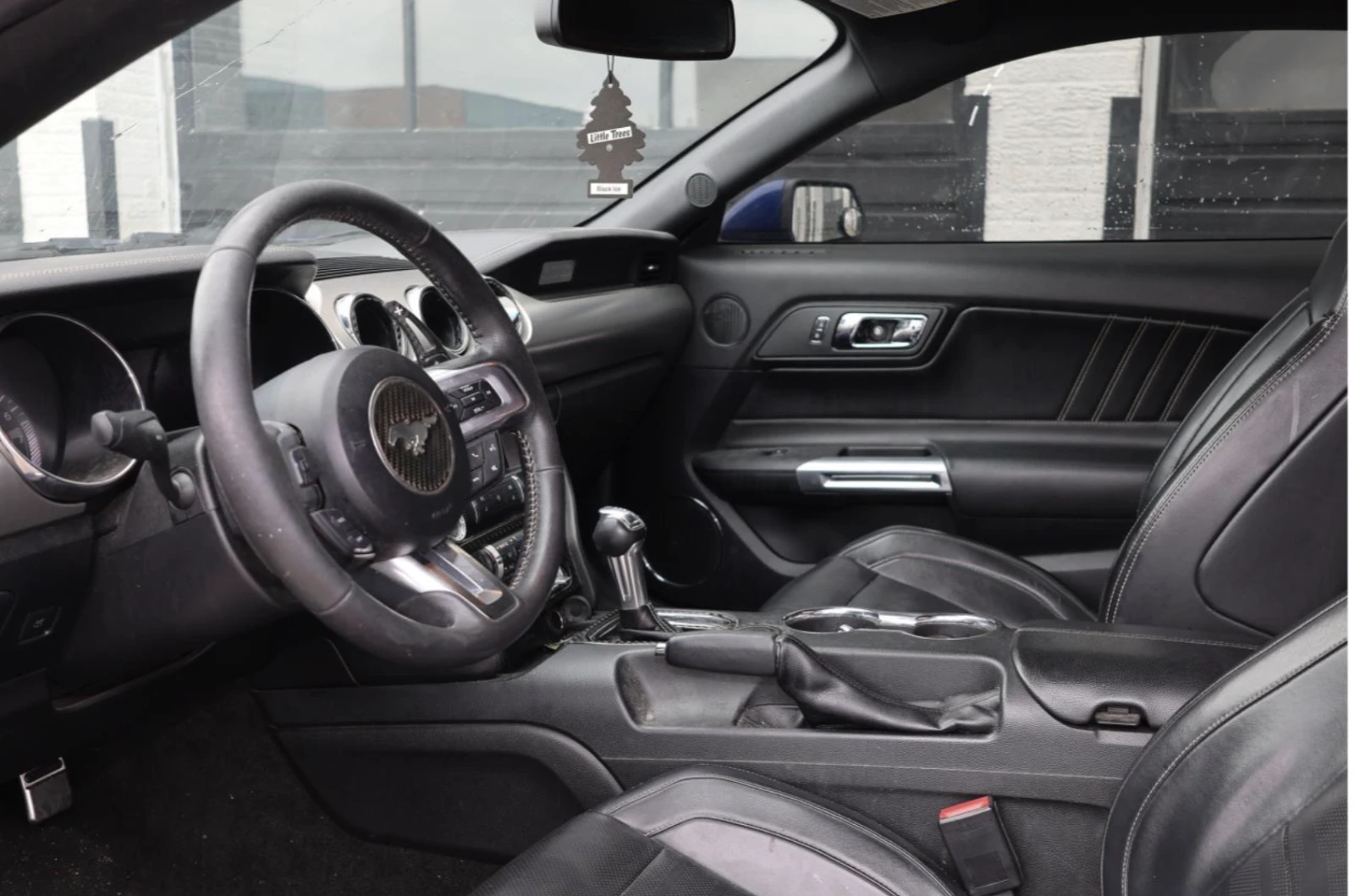 Ford Mustang ECO* BOOST* КОЖА* ОБДУХВАНЕ* МЪРТВА* ТОЧКА* LANE*  - изображение 6