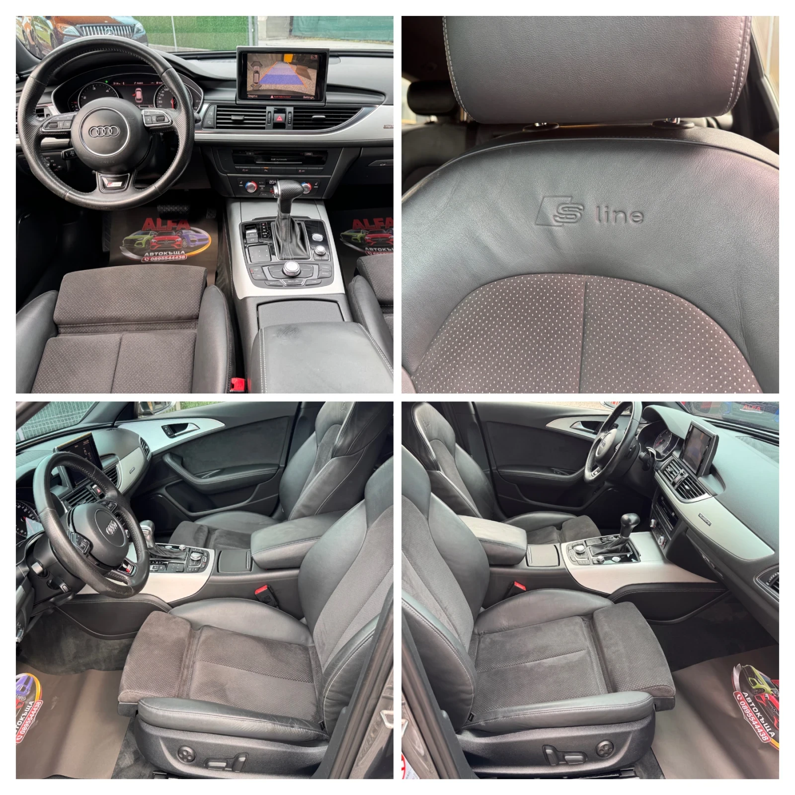Audi A6 S6/3.0bi-TURBO/8g/КАМЕРА/ГЕНЕРАЦИЯ/ХАМЕЛИОН/НОВА//, снимка 12 - Автомобили и джипове - 55677079