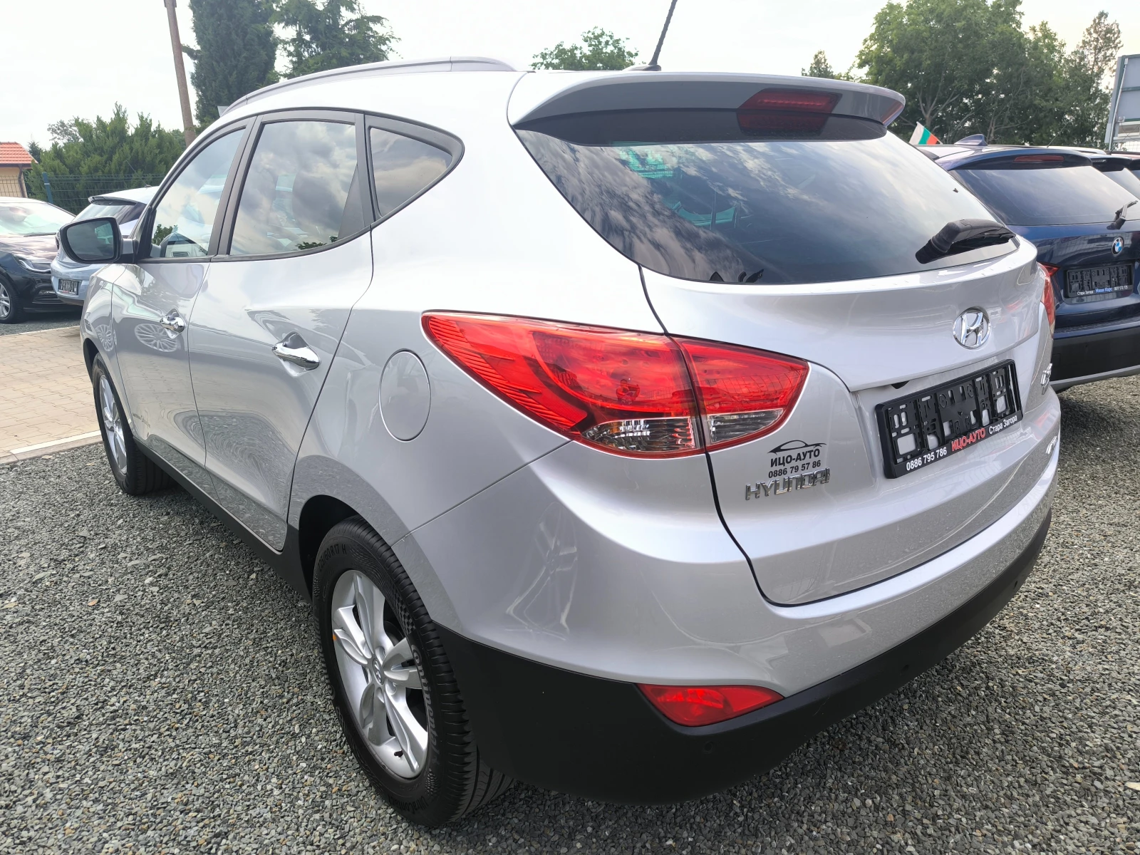 Hyundai IX35 2, 0-4Х4-КОЖА, НАВИ, КАМЕРА, FACELiFT, EBPO 5B, снимка 4 - Автомобили и джипове - 55216550