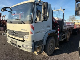 Mercedes-Benz Atego 1324 4х4 самосвал с кран Palfinger - изображение 1