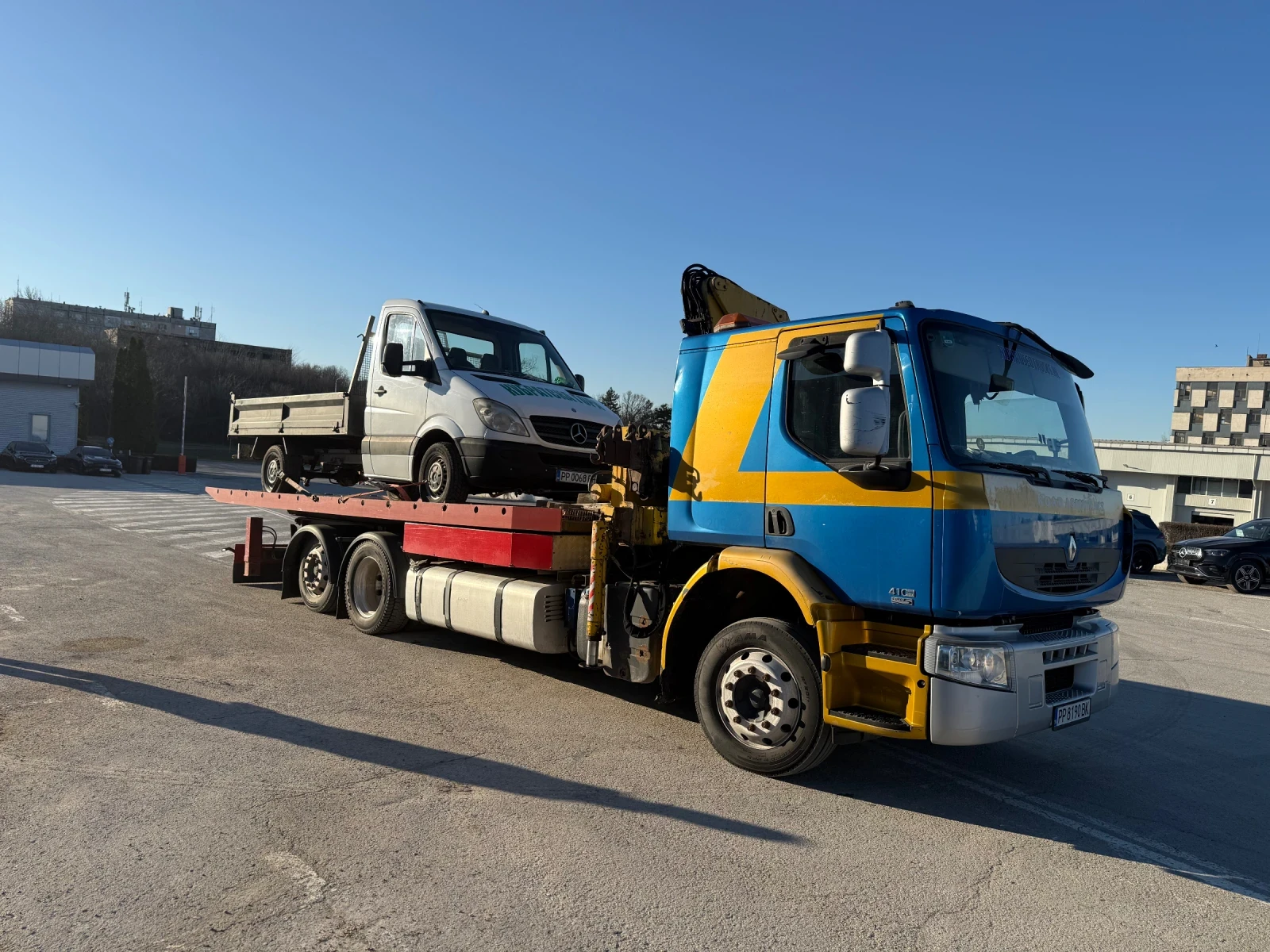 Renault Premium ПЪТНА ПОМОЩ Е5, снимка 2 - Камиони - 54323568