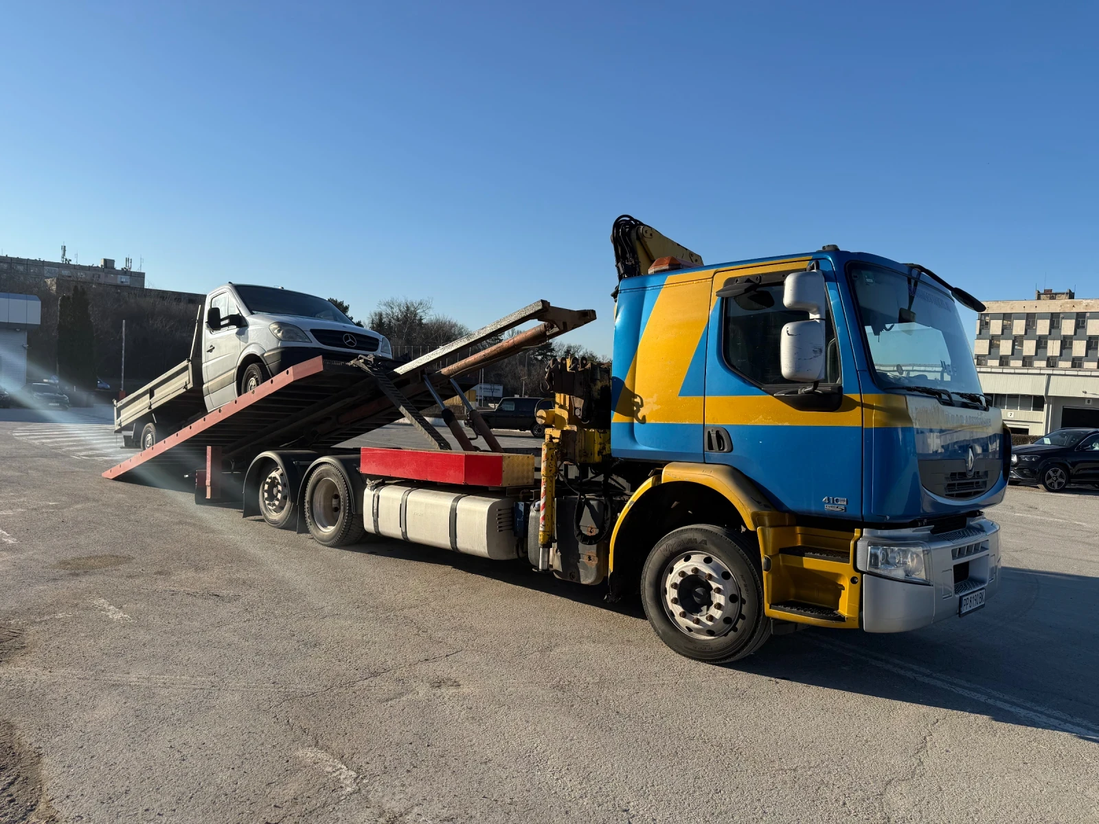 Renault Premium ПЪТНА ПОМОЩ Е5