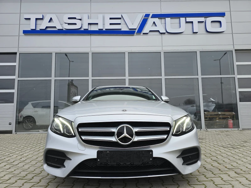 Mercedes-Benz E 220 AMG!!DISTRONIC!!9G-Tronic!!Head-up!!, снимка 3 - Автомобили и джипове - 48950658