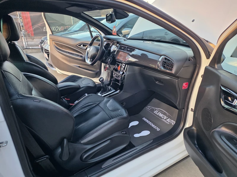Citroen DS3 1.6T-156к.с EURO 5a-НАВИГАЦИЯ-ШВЕЙЦАРИЯ, снимка 14 - Автомобили и джипове - 52110599