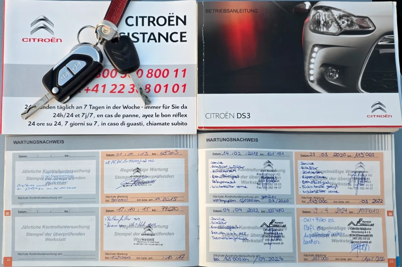 Citroen DS3 1.6T-156к.с EURO 5a-НАВИГАЦИЯ-ШВЕЙЦАРИЯ, снимка 9 - Автомобили и джипове - 52110599