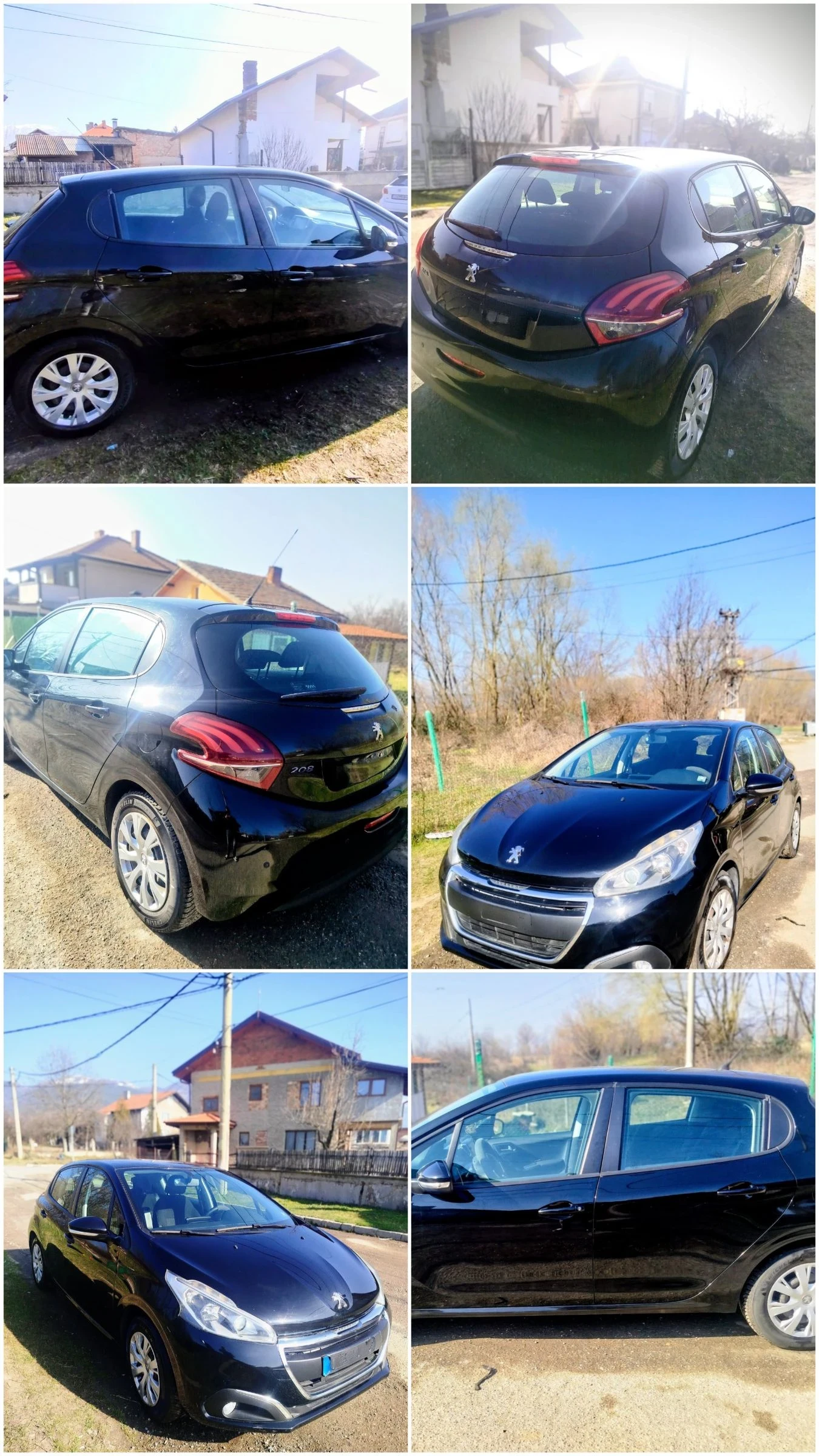 Peugeot 208 * FACE LIFT* VTI* БЕЗ АНАЛОГ* РЕГИСТИРАН* 1-ВИ* , снимка 3 - Автомобили и джипове - 54570531